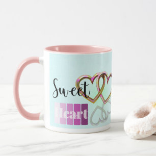 Charming Pastel Sweetheart Tasse