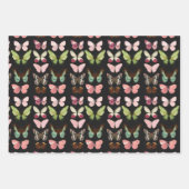 Charming Pastell Butterfly Packpapier Geschenkpapier Set (Vorderseite 2)