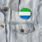 Charming-Patriotic-Button für die Flagge Sierra Le Button (Beispiel)