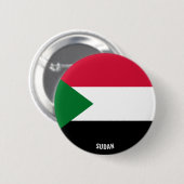 Charming-Patriotic-Taste für die sudanesische Flag Button (Vorne & Hinten)