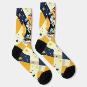 Charming Penguin Couple Socken (Rechts)