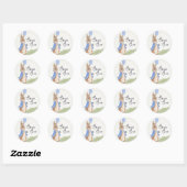 Charming Personalisiert Peter Rabbit Stickers (Blatt)