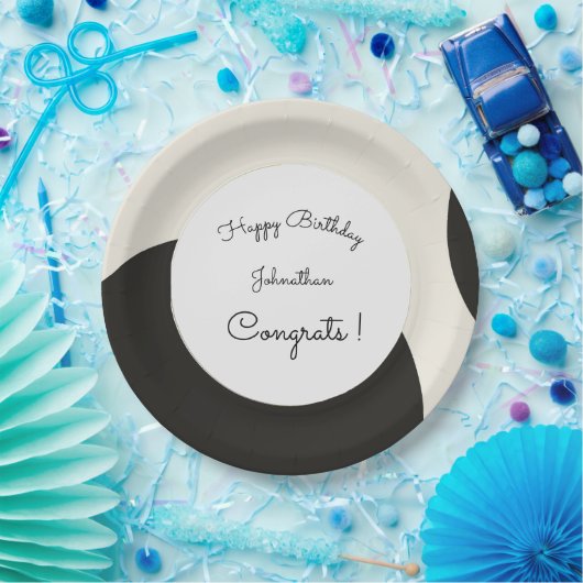Charming Personalize Pappteller (Party)