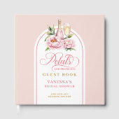 Charming petals and prosecco bridal shower gästebuch (Vorderseite)