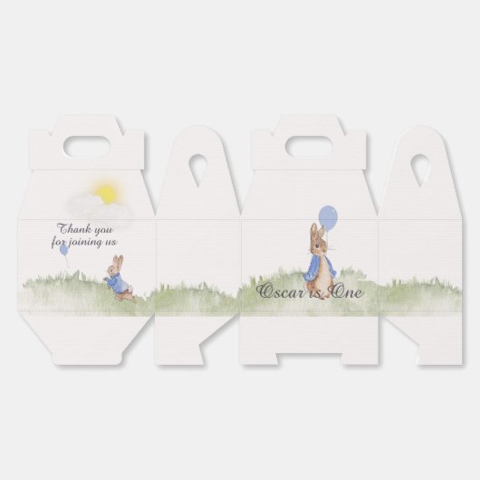 Charming Peter Rabbit Themed Party Geschenkschachtel (Ungeklappt)