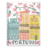 Charming Portugal House Notebook Notizblock (Vorderseite)