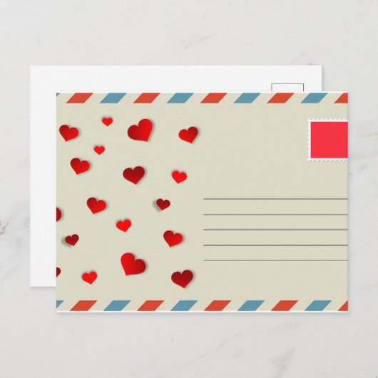 "Charming Postkarten für jeden Anlass" (Vorne/Hinten)