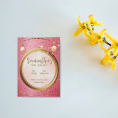 Charming Powder Pink individuell anpassbare Prom-E Flyer