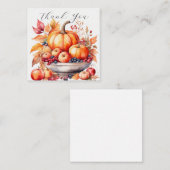Charming Pumpkin Vielen Dank Mitteilungskarte (Vorne/Hinten)