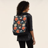 Charming Ranya Floral Pattern-65293 Rucksack (Ausgewaschen)