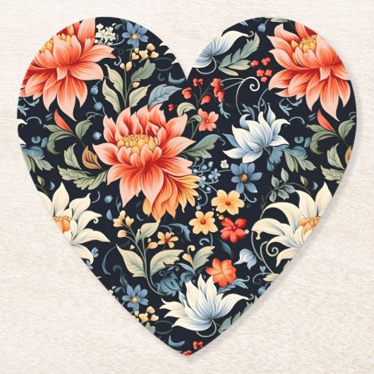 Charming Ranya Floral Pattern-65293 Untersetzer (Vorderseite)