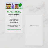 Charming Realtor Business Card Visitenkarte (Vorne/Hinten)