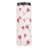 Charming Red Bow Pattern Schlüsselanhänger Thermosbecher (Rückseite)