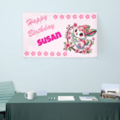 Charming Sakura Bunny Banner (Messeveranstaltung)