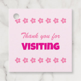 Charming Sakura Bunny Geschenkanhänger