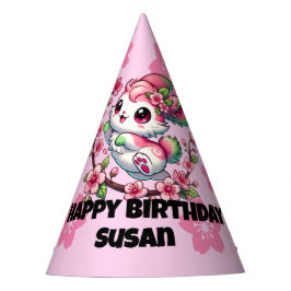 Charming Sakura Bunny Partyhütchen