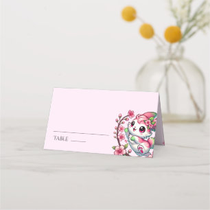 Charming Sakura Bunny Platzkarte
