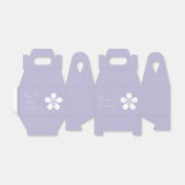 Charming Sakura in Lavender Gefallen Box Geschenkschachtel (Ungefaltet)