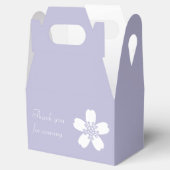 Charming Sakura in Lavender Gefallen Box Geschenkschachtel (Geöffnet)