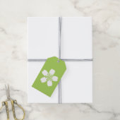Charming Sakura in Peridot-Geschenk-Tag Geschenkanhänger (Mit Garn)