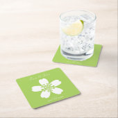Charming Sakura in Peridot Paper Untersetzer (Vor Ort)