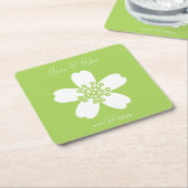 Charming Sakura in Peridot Paper Untersetzer (angewinkelt)