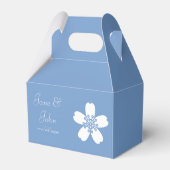 Charming Sakura in Periwinkle Gefälligkeitsbox Geschenkschachtel (Rückseite)