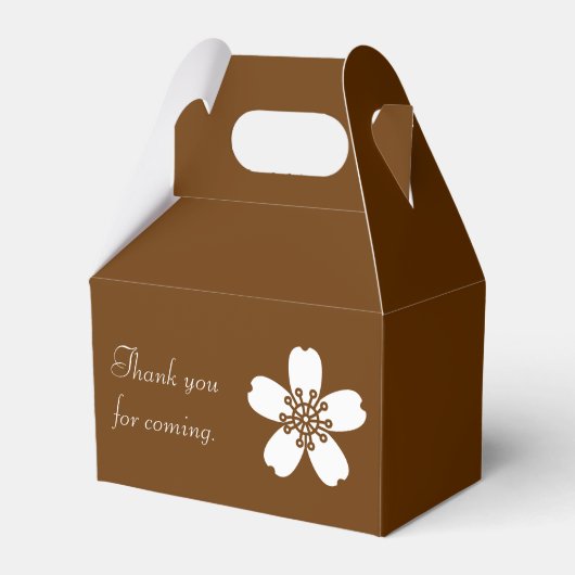 Charming Sakura in Schokolade Geschenkschachtel (Vorderseite)