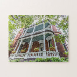 Charming Savannah Kehoe House 11x14 Puzzle