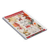 Charming Scandinavian Folk Christmas Wallpaper – V Notizblock (Rechte Seite)