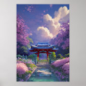 Charming Shrine und Cherry Blossom Poster (Vorne)