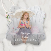 Charming Simple Girl Foto-Bestätigung Geschenkanhänger (Vorderseite)