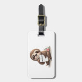 Charming Sloth Gepäckanhänger (Vorderseite vertikal)
