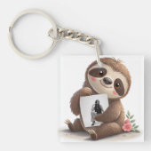 Charming Sloth Schlüsselanhänger (Vorderseite)