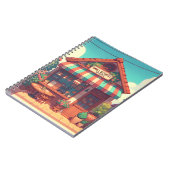 Charming Small Business Anime Art Nostalgie 90er Notizblock (Linke Seite)