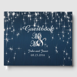 Charming Star Struck Wedding Gästebuch
