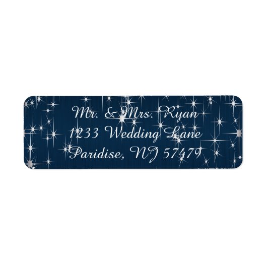 Charming Star Struck Wedding | Navy Blue (Vorne)