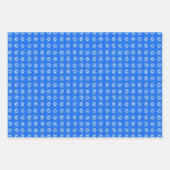 Charming Star von David Jewish Bar Mitzvah Hannuka Geschenkpapier Set (Vorderseite)