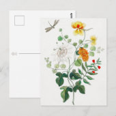 Charming Still Life Blume Postkarte (Vorne/Hinten)