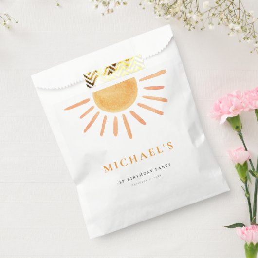 Charming Sun Birthday Geschenktütchen (Versiegelt)