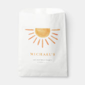 Charming Sun Birthday Geschenktütchen (Vorderseite)