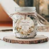 Charming Teddy Bear Floral Baby Dusche Vielen Dank Geschenkanhänger