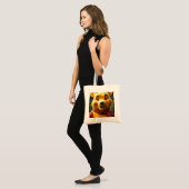 Charming Teddy Bear Tote Bag Tragetasche (Vorderseite (Model))