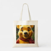 Charming Teddy Bear Tote Bag Tragetasche (Rückseite)