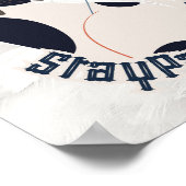 Charming Tuxedo Cat Stay Pawsitive Inspirational  Poster (Ecke)