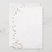 Charming Twin Bears Baby Einladung (Rückseite)