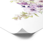 Charming Unicorn Geschenke Unterschrift Poster (Ecke)