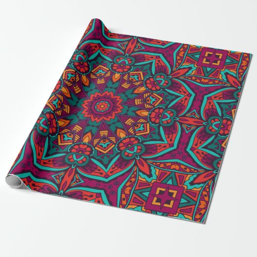 Charming Vibranly Circle Harmony Geschenkpapier (Ungerollt)