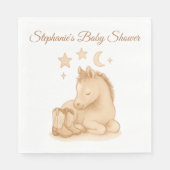 Charming Western Baby Horse – Shower Serviette (Vorderseite)