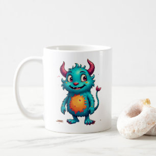 Charming Whimsical Monster Kaffeetasse